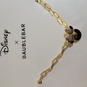 NWT baublebar x Disney Minnie necklace